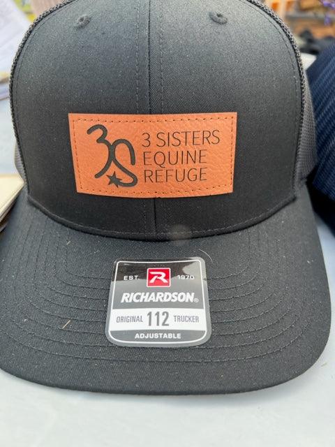 3S - 3 Sisters Equine Refuge patch mesh snap back hat