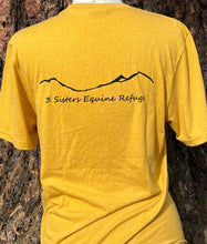 Load image into Gallery viewer, 3 Sisters Equine Refuge Sunshine tshirt
