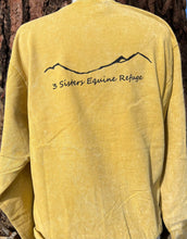 Load image into Gallery viewer, 3 Sisters Equine Refuge Sunshine crew pullover
