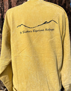 3 Sisters Equine Refuge Sunshine crew pullover